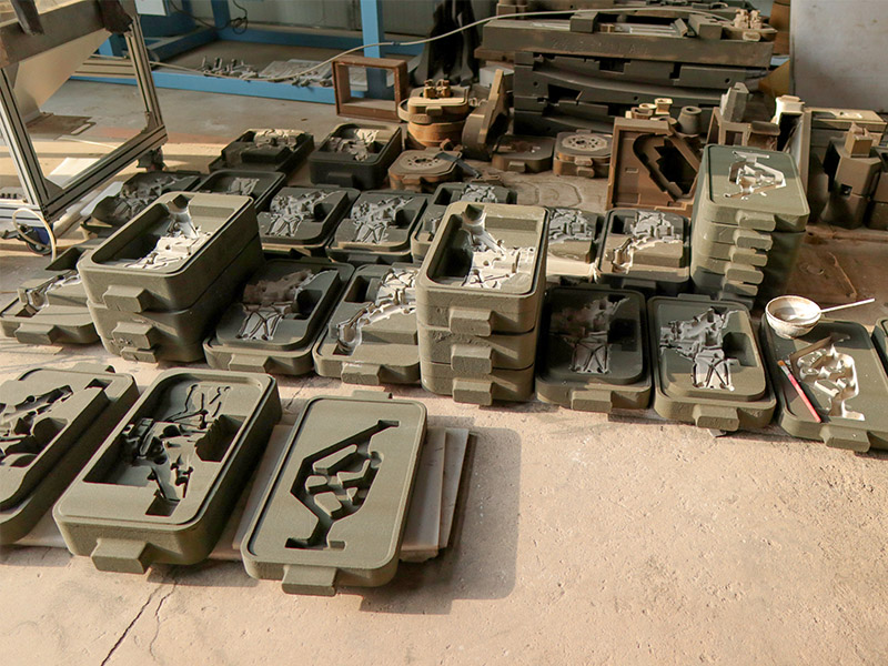 Fundición individualizada de peque?os lotes