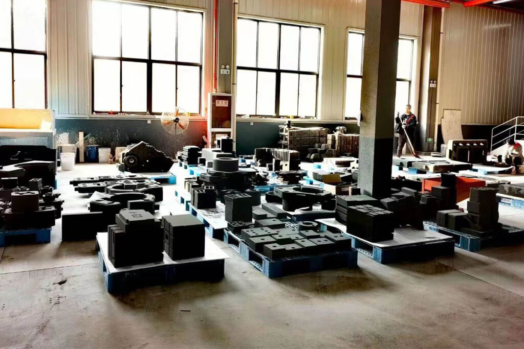 Peque?os lotes de fundición en arena